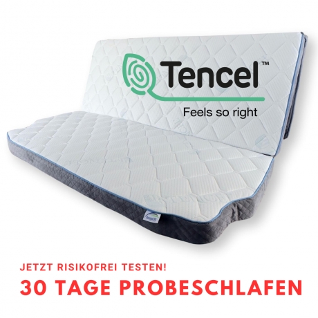Matratze für VW ca.148x185x8 cm H3 Tencel®