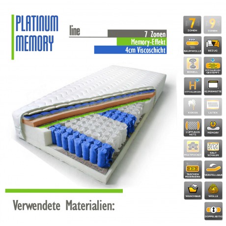 PLATINUM memory 160 x 200