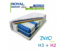 H2+H3 DUO ROYAL class memory 180 x 200